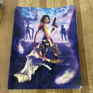 Final Fantasy X-2 Limited Edition Strategy Guide Brady Games With Poster